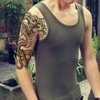 Large Temporary Tattoo Sticker Fake Tattoo Body Tattoo Stickers for Men