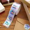 1.5 Inch Waterproof Laser Inspirational Motivational Quote Stickers Encouraging Stickers