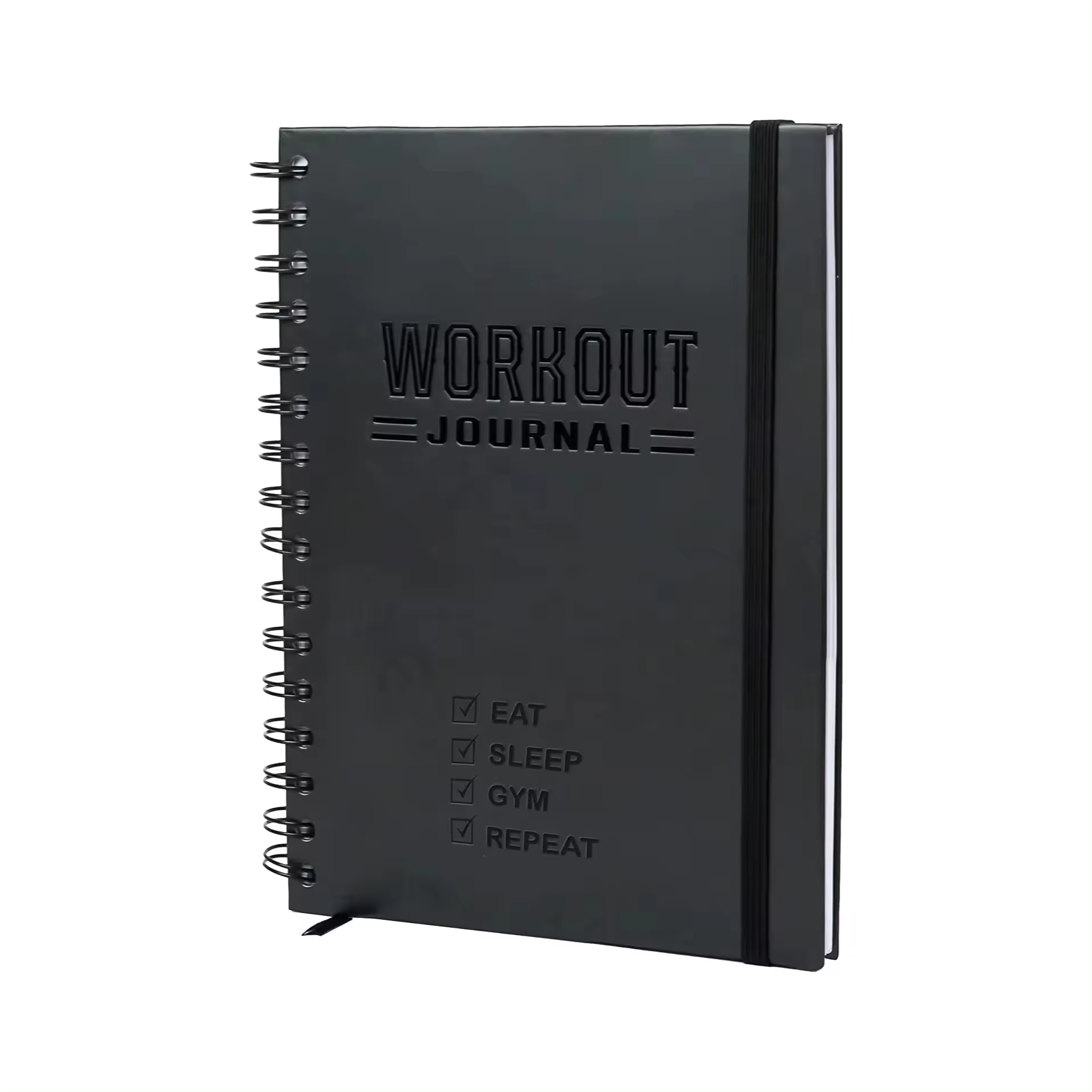 A5 Sturdy Workout Log Book to Track Gym & Home Workouts Fitness Journal Workout Planner for Men & Women