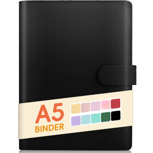  A5 Notebook Photocard Binder Budget Binder Ring Planner Loose Leaf Personal Organizer