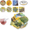 Custom Stickers Inspired Washi Tape Flower Sticker Sheet for Arts DIY Crafts Gift Wrapping Scrapbook