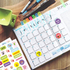 Planner Stickers Monthly Weekly Daily Colorful Journal Stickers Scrapbooking
