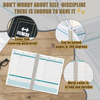 Exercise Log Book with Calendar Nutrition & Progress Tracker Fitness Workout Journal and Planner for Men and Women