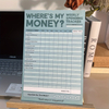 Weekly Money Tracker Notepad - 6x9 Inch Budgeting & Spending Journal with Soft Cover Binding, Monthly Savings Helper Pad