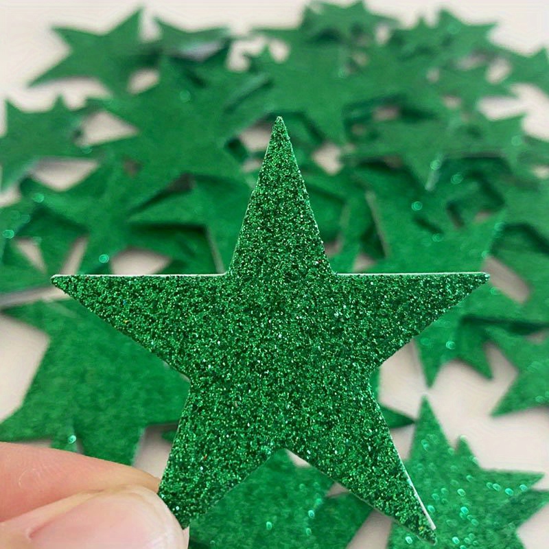 Self Adhesive Gold And Silver Stars Glitter Foam Stickers EVA Sticker Children Kindergarten Craft Scrapbook And Posters Stickers