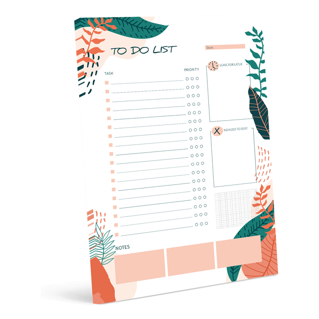 New Design Custom Daily To Do List Weekly Note Pads With Logo 2021 to do list Magnetic 