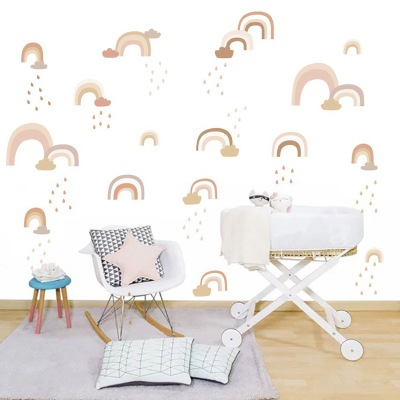 Vinyl Wall Sticker Custom Design Decorative PVC Wallpaper Stickers Supplier for Bedroom Walls Boys Girls Kids Room Home Decals