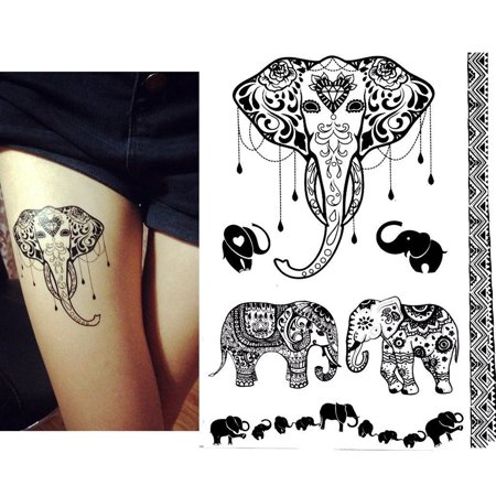 Customized Temporary Tattoo Sheet 