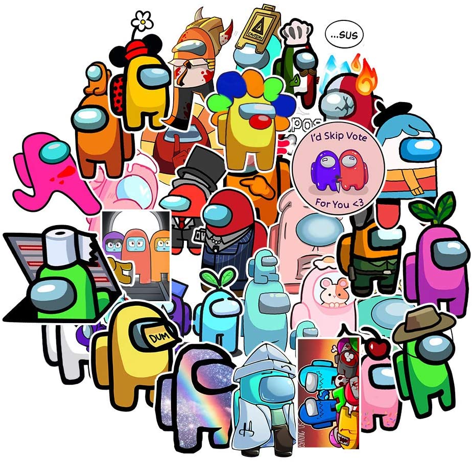 Waterproof Custom Die Cut Printing Company Logo Cartoon Custom Design PVC Proof Vinyl Sticker