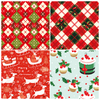12 Designs 6 X 6 Christmas Pattern Scrapbook Paper Double-Sided Xmas Craft Paper Pad