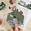 Make Your Own Coffee Shop DIY 3D Sticker Scene Room Sticker Book Quiet Book for Kids Gift Create Your Own 3D Scene