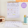 Free Design Available Spiral Binding New Year Calendar 2025 for Desk & Wall in English Spanish German