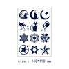 Juice Tattoo Sticker Moon Star Snow Semi Permanent Waterproof Art Tattoo Stickers