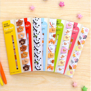 Kawaii Cartoon Memo Pad Cute Sticky Note Animal Designs Sticky Notes