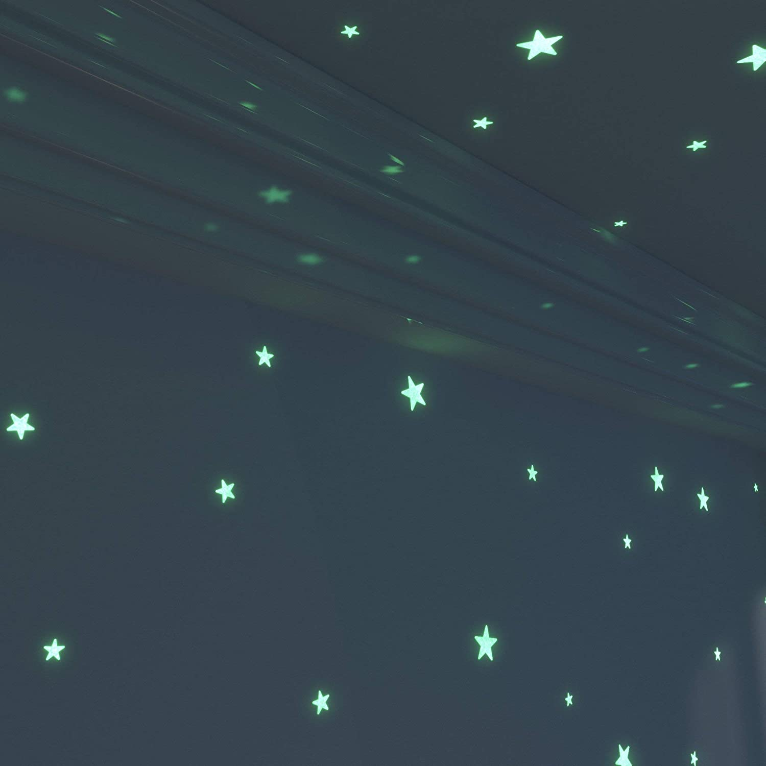 Glow Stars Wall Stickers 3D Glow in The Dark Ceiling Star Stickers for Bedrooms