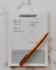 Daily Planner Notepad Gratitude Self Care Productivity Small Note Pads
