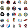 Grateful Dead Sticker Waterproof for Laptop Skateboard Luggage Adults Stickers