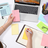 40 Shhets Assorted Colors Daily To Do List Notepad Sticky Notes Planner with Lines