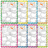 Kid DIY Coloring Big Write-and-Read Learning Posters Read All About Me Fill in Posters For Elementary Classroom School Supplies