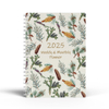 2025 Customizable Floral Cover Manifest Dairy Notebooks Twin-wire Biding 18 Monthly Planner Academic Planner And Journals