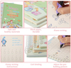 Magic Practice Copybook Kids Reusable Calligraphy Book Handwriting