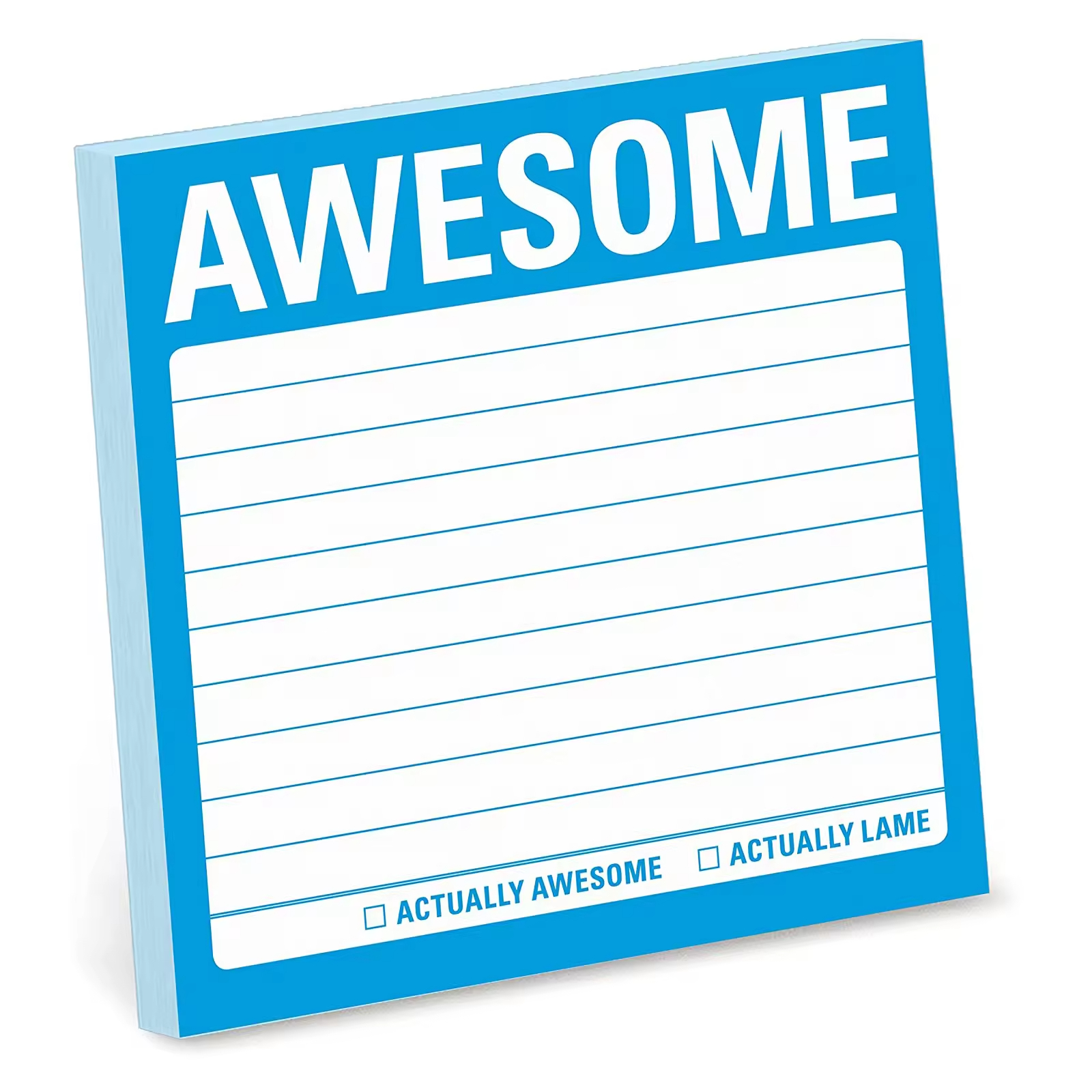 Knock Mental Note Pad Sticky Notes To Do List Custom Notepad