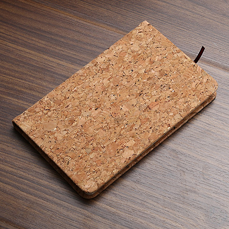 A5 Thick Paper Recycled Cork Cover Wood Cover Cork Recycled Notebook