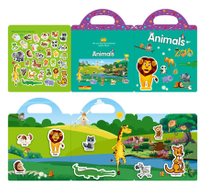 Creative Sticker Story Books for Toddlers Age 3+ Birthday Gifts