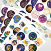 Eid Mubarak Round Ramadan Gift Tag Sticker Muslim Journal Stickers