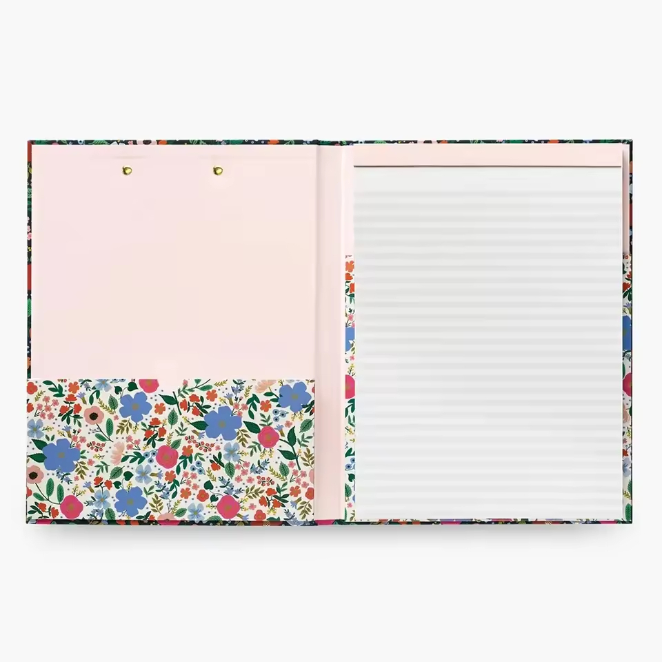 Padfolio Cardboard Durable Clipfolio A4 Office Letter Pad Paper Notepads With Clipboard
