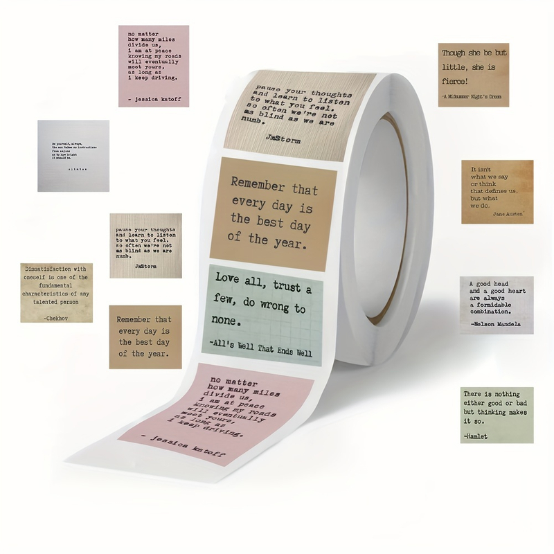 Vintage Jesus Stickers Roll - Inspirational Christian Labels Stickers for Water Bottle Planner Bible Stickers for Scrapbook