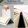 A5 Soft Cover Faux Leather Notebook Meeting Notes Business Journaling Scrapbook