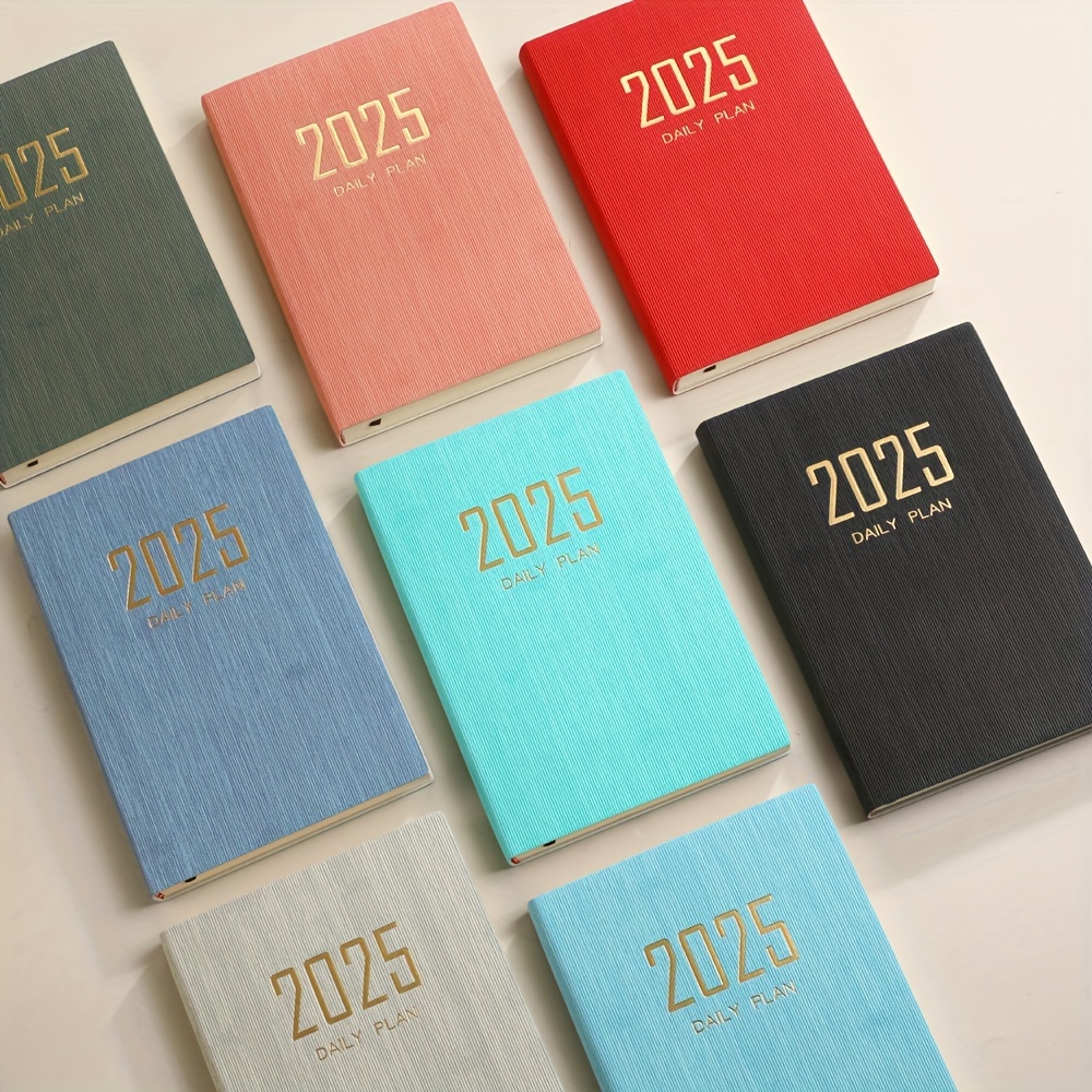 Custom A5 180 Sheets 2025 Daily & Monthly Softcover Planner Perfect for Daily Scheduling Office And School Use