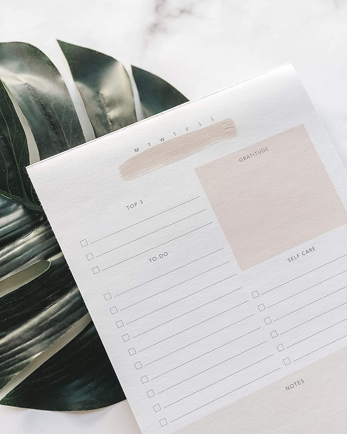 Hot Sell Daily Planner Tear Off Pad Desk Notepad With Custom Logo Printed Schedule To-Do List Task Planner