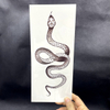 Custom Temporary Tattoo Sticker Sheet Waterproof Animals Fake Big Size Black Snake Stickers for Women Men Body Waist Arm Leg 