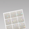 Custom Logo Pattern Design Laser Holographic Sticker Decals Beautiful Glitter Decoration Label Stickers Waterproof Printing