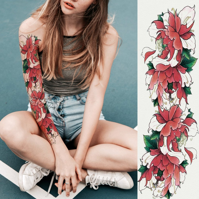 Full Arm Tattoo Stickers