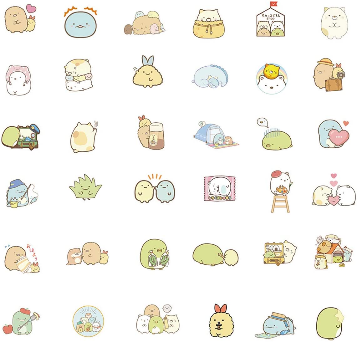 Kawaii Sumikkogurashi Anime Cartoon Stickers