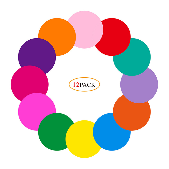 11inch Colorful Removable Dry Erase Dots Circles Whiteboard Spots And Sticker Dots for Classroom Tables