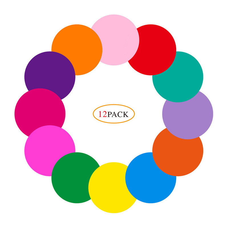 11inch Colorful Removable Dry Erase Dots Circles Whiteboard Spots And Sticker Dots for Classroom Tables