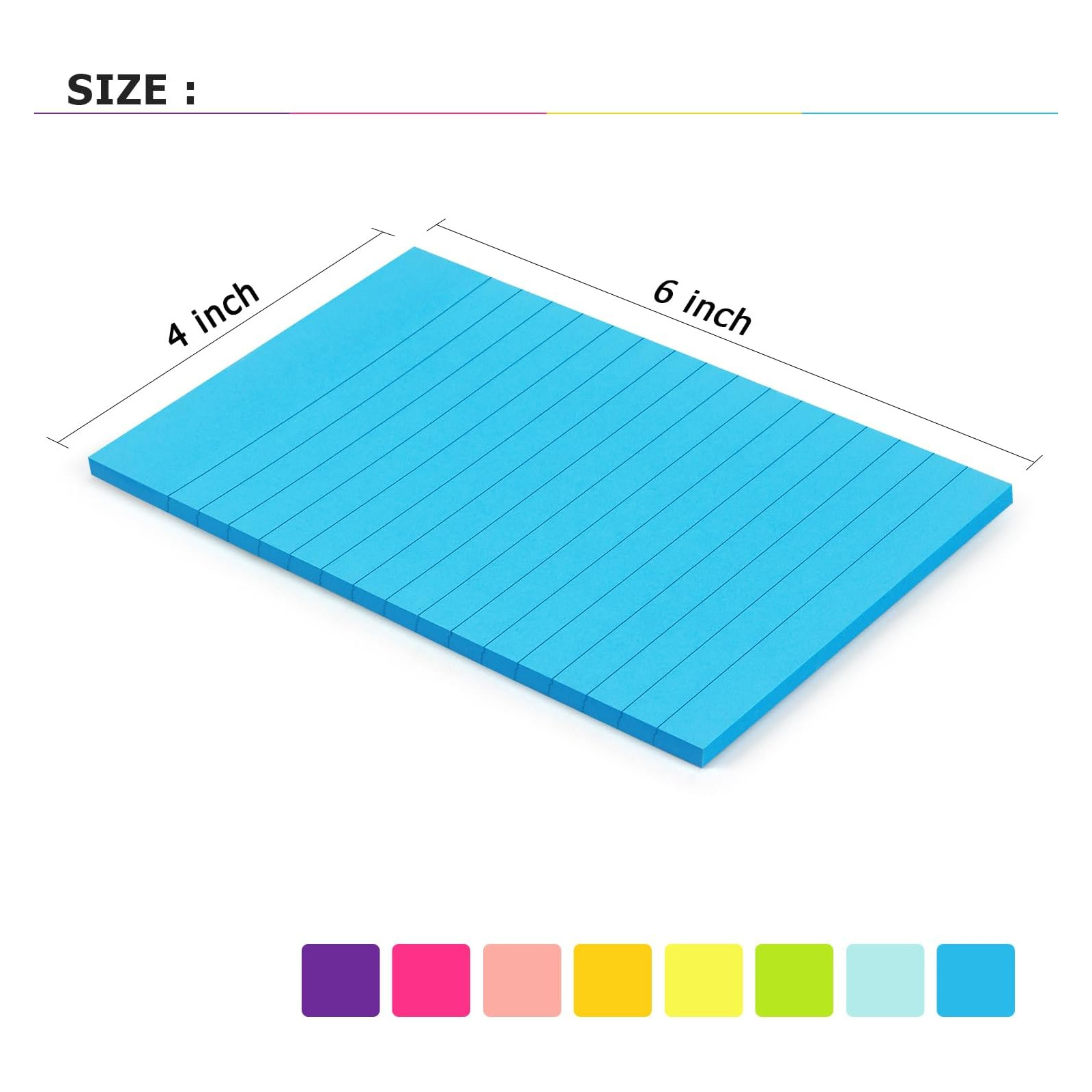 Professional Tear Off Custom Logo Printed Sticky Notes A4 A5 Meal Plan Notepad