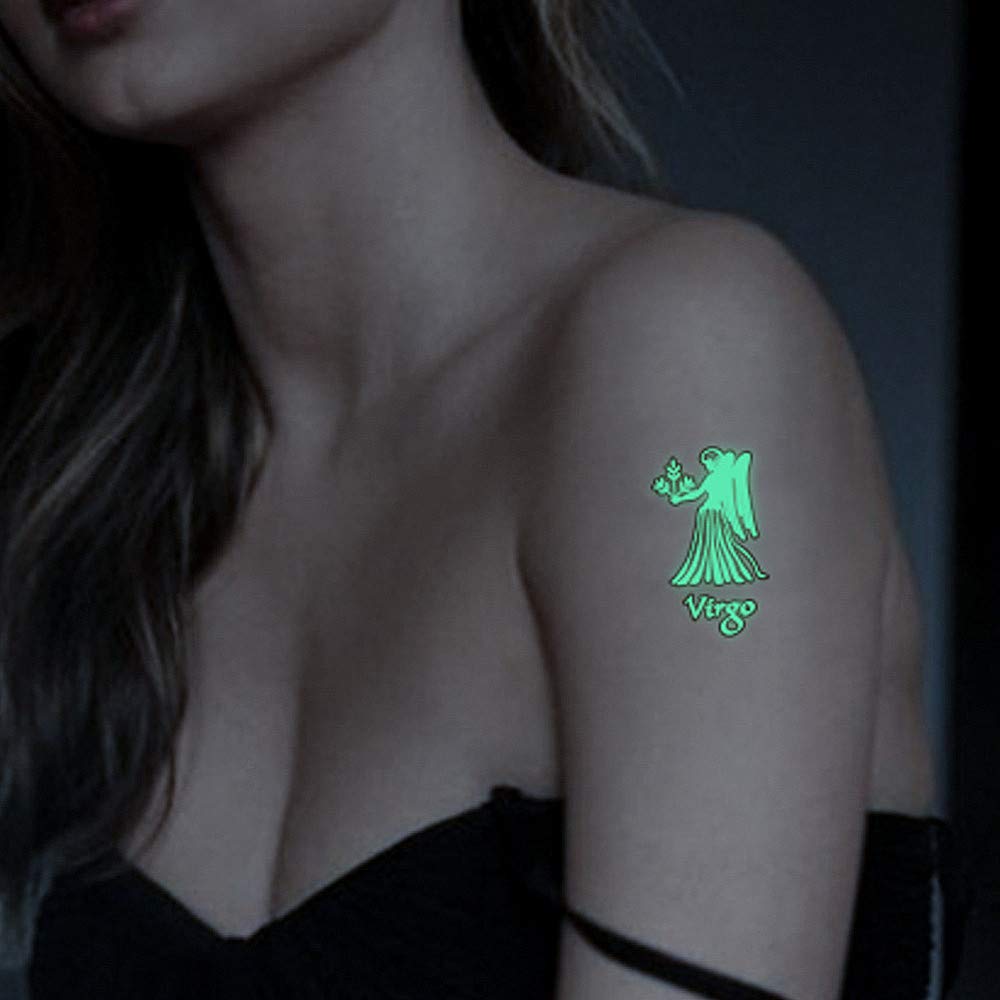 Custom Temporary Glow in the Dark Tattoos 