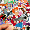 Futurama Laptop Vinyl Cartoon Stickers for Kids Anime Sticker