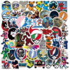 Grateful Dead Sticker Waterproof for Laptop Skateboard Luggage Adults Stickers