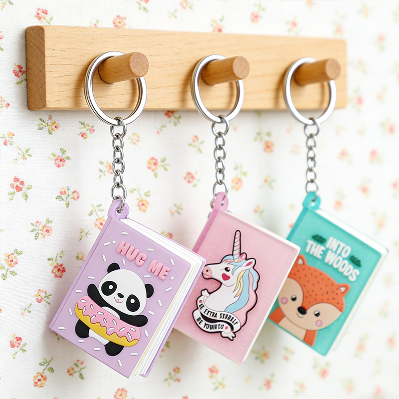 Mini Book Keychain