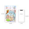 MW-577 Waterproof PET Isometric House Scene Journal Stickers