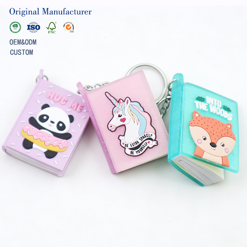 MW-461 Mini Notebook Keychain with Blank Pages Ideal for Notes, Memos & Journaling