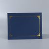 MW-450 Premium Navy Blue Diploma Paper Gold Foil Border Certificate Blanks