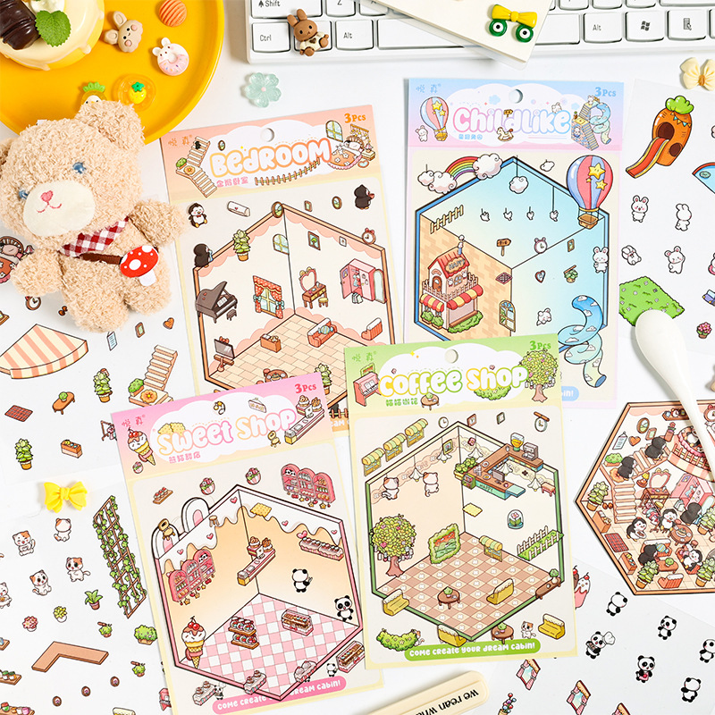Scene sticker