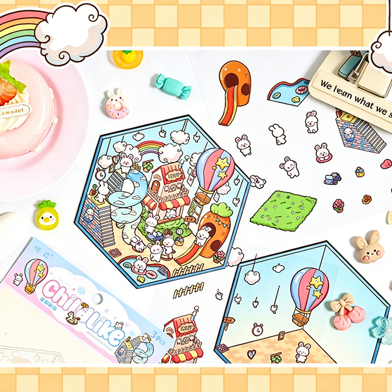 Scene sticker